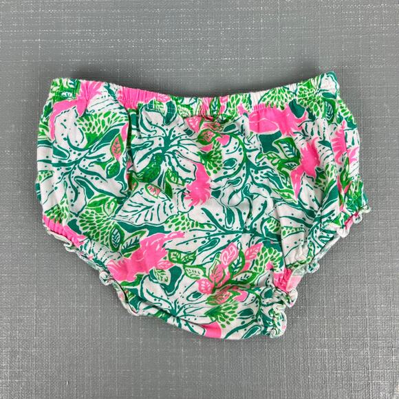 Lilly Pulitzer Cecily Infant Dress Botanical Green Just Wing It 18-24 Months - Picture 10 of 12